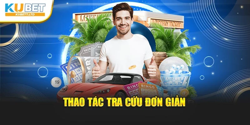 Thao tác tra cứu đơn giản